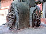 51 Kathmandu Gokarna Mahadev Temple Trident With Shiva At Base